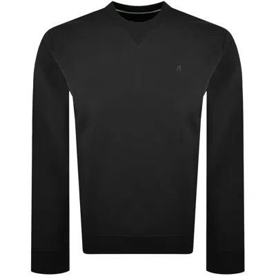 Replay Crew Neck Sweatshirt Black