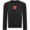 Replay Crew Neck Sweatshirt Black In Black