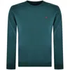 Replay Crew Neck Sweatshirt Blue In Blue
