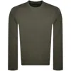 Replay Crew Neck Sweatshirt Green In Green