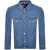 Replay Denim Jacket Medium Blue In Blue