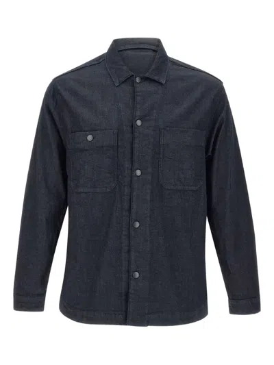 Replay Denim Shirt In Blue