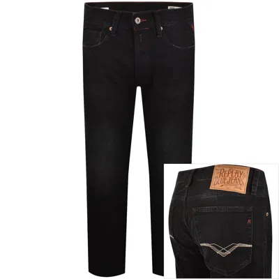 Replay Deryck Regular Fit Jeans Black