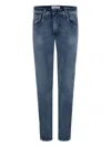 Replay Faded-finish Jeans In Blue