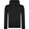 Replay Fleece Hoodie Night Blue In Black