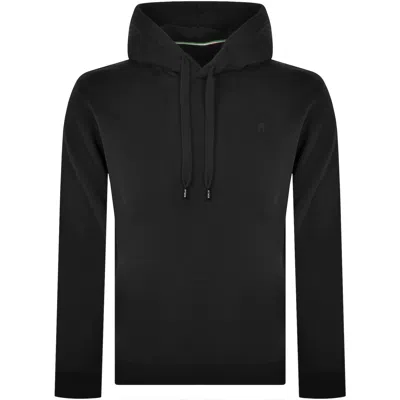 REPLAY REPLAY FLEECE HOODIE BLACK