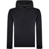 Replay Fleece Hoodie Night Blue In Blue