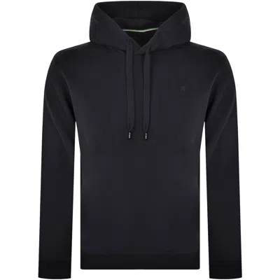 REPLAY REPLAY FLEECE HOODIE NIGHT BLUE