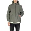 Replay Green Polyester Jackets & Coat In Gray