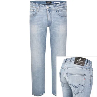Replay Grover Light Wash Jeans Blue