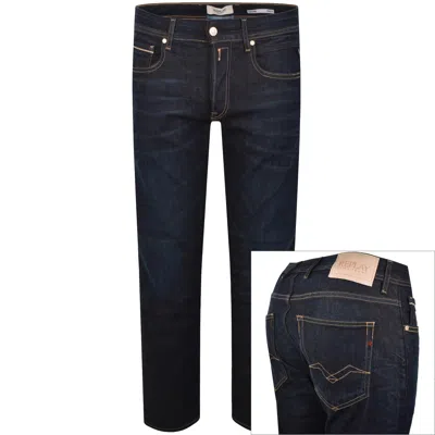 Replay Grover Straight Fit Jeans Blue