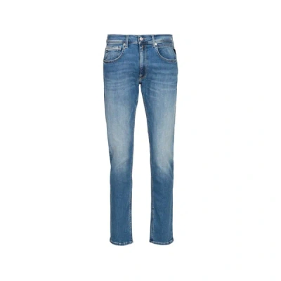 Replay Jean Droit Grover In Blue