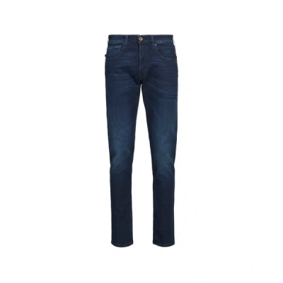 Replay Jeans En Coton Mélangé In Blue