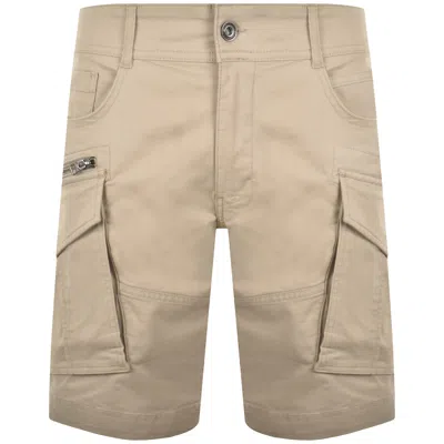 Replay Joe Cargo Shorts Beige In Neutral