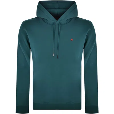 Replay Logo Hoodie Blue