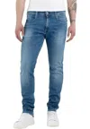 Replay Logo Jeans In Jeans