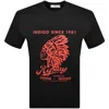 Replay Logo T Shirt Black In Black