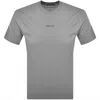 Replay Logo T Shirt Grey In Gray