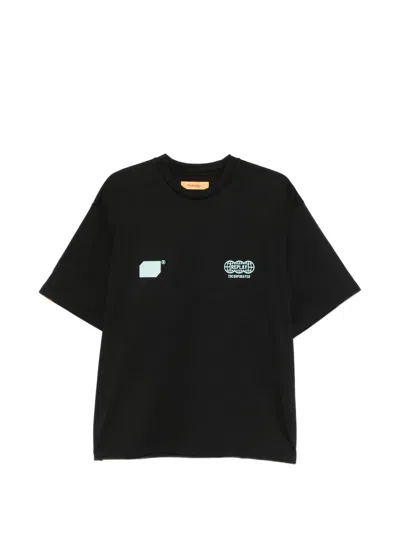 Replay Logo-print T-shirt In Black