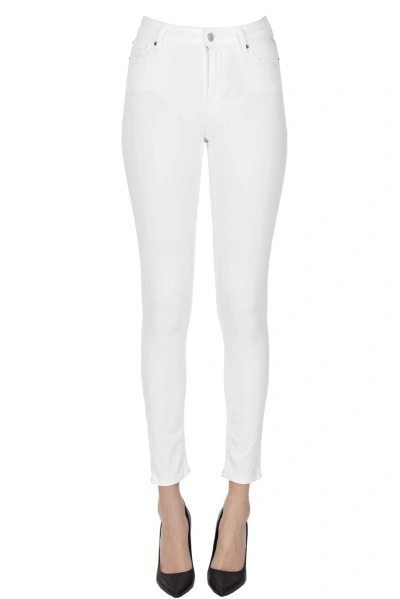 Replay Luzien Skinny Jeans In White