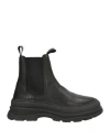 Replay Man Ankle Boots Black Size 9 Leather In Black