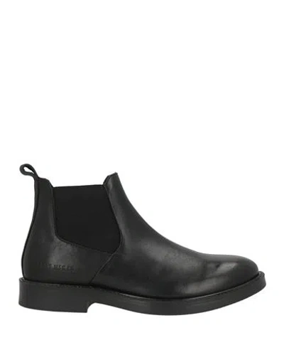 Replay Man Ankle Boots Black Size 9 Leather