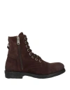 Replay Man Ankle Boots Brown Size 9 Leather In Brown