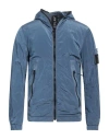 Replay Man Jacket Blue Size M Polyamide In Blue