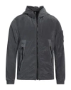 Replay Man Jacket Charcoal Size M Polyamide In Grey