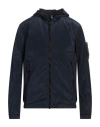 Replay Man Jacket Midnight Blue Size L Polyamide In Blue