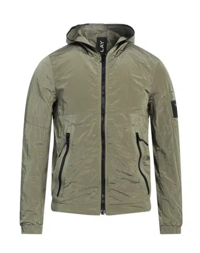 Replay Man Jacket Military Green Size L Polyamide