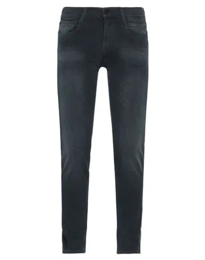 Replay Man Jeans Blue Size 28w-32l Cotton, Polyester, Elastane