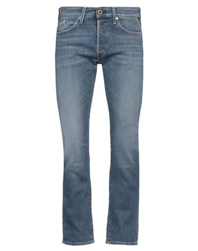 Replay Man Jeans Blue Size 33w-32l Cotton, Elastane