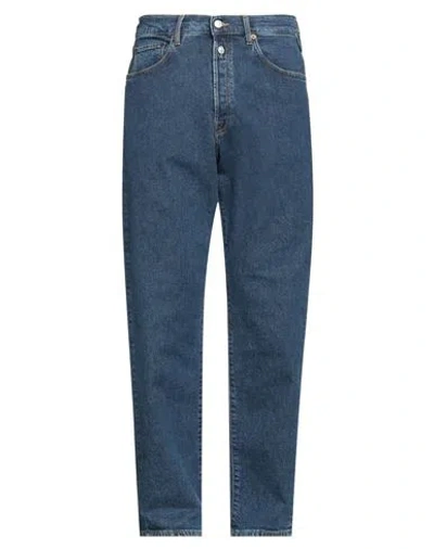 Replay Man Jeans Blue Size 34w-32l Cotton, Elastane