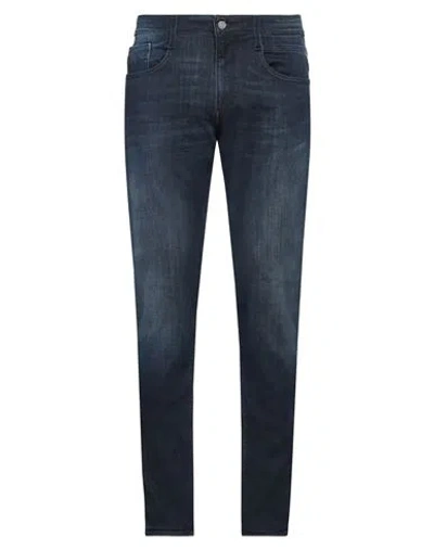 Replay Man Jeans Blue Size 33w-32l Cotton, Polyester, Elastane