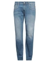 Replay Man Jeans Blue Size 31w-30l Cotton, Polyester, Elastane In Blue