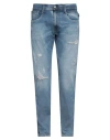 Replay Man Jeans Blue Size 34w-30l Cotton, Polyester, Elastane In Blue
