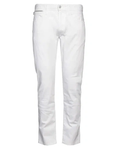 Replay Man Jeans White Size 33w-30l Cotton, Elastane