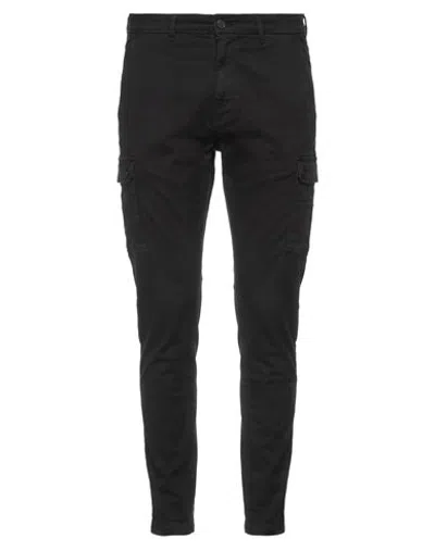 Replay Man Pants Black Size 40w-34l Cotton, Elastomultiester In Multi