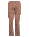 Replay Man Pants Brown Size 36w-32l Cotton, Polyester, Elastane