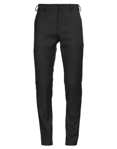 Replay Man Pants Charcoal Size 30w-32l Polyester, Viscose, Elastane In Grey