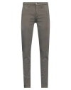 Replay Man Pants Lead Size 27w-32l Cotton, Elastomultiester, Elastane In Grey