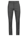 Replay Man Pants Lead Size 32w-30l Polyester, Viscose, Elastane In Grey