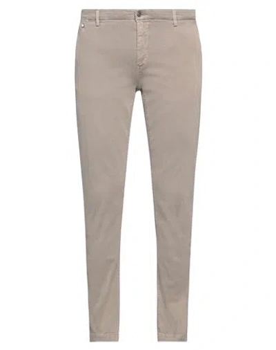 Replay Man Pants Sand Size 34w-32l Cotton, Polyester, Elastane In Beige