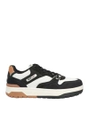 Replay Man Sneakers Black Size 8 Leather In Black