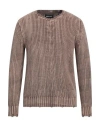 Replay Man Sweater Brown Size L Cotton