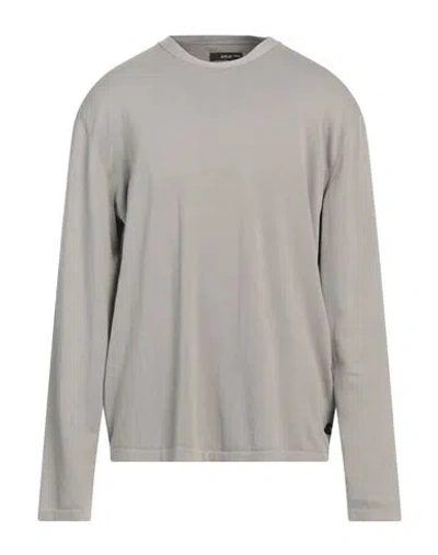 Replay Man Sweater Grey Size S Cotton In Gray