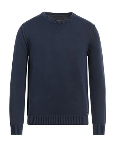 Replay Man Sweater Midnight Blue Size L Cotton