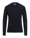 Replay Man Sweater Midnight Blue Size M Cashmere, Polyester, Wool, Elastane