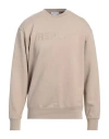 Replay Man Sweatshirt Beige Size L Cotton In Beige